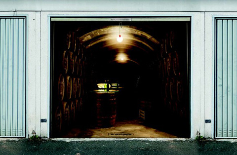 Adesivo per garage