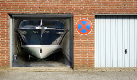 Adesivo per garage