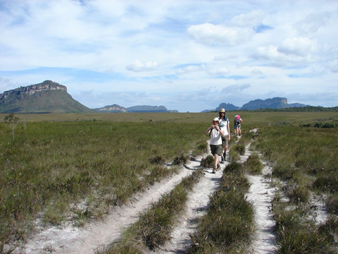 Verso la Vale do Capao, alla fie del parco della Chapada Diamantina.
