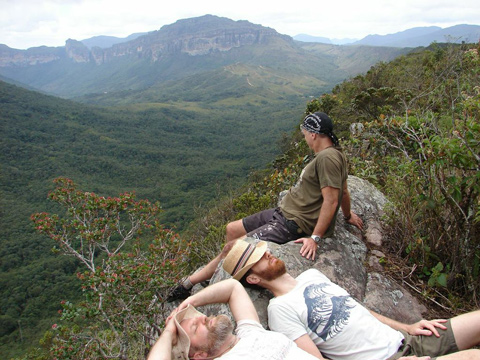 Verso la Vale do Capao, alla fie del parco della Chapada Diamantina.