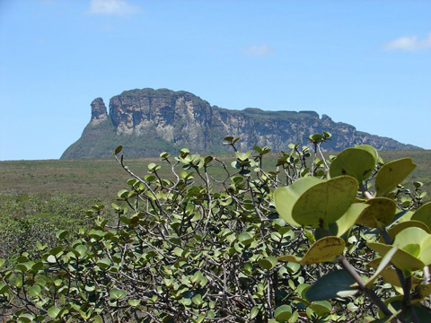 Panorama dell'altopiano della Chapada Diamantina prossimo alla Valle do Pati
