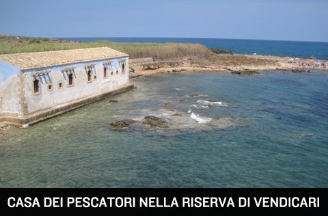 Casa dei pescatori, Riserva di Vendicari, Siracusa, Sicilia.