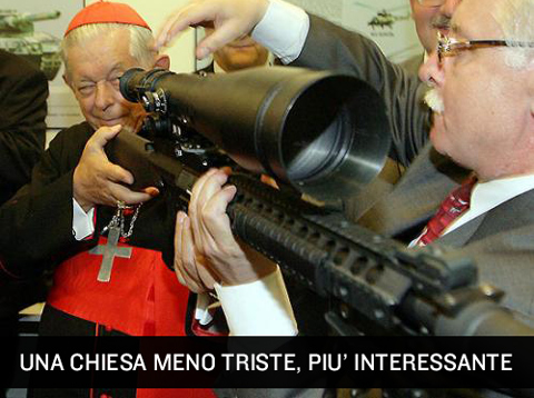 Chiesa triste che allontana i giovani.