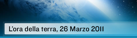 L'ora della terra 2011.