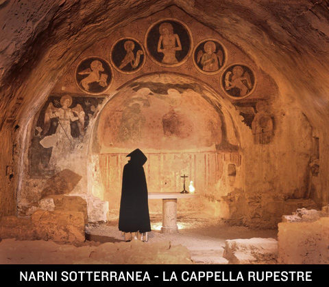 La cappella rupestre.