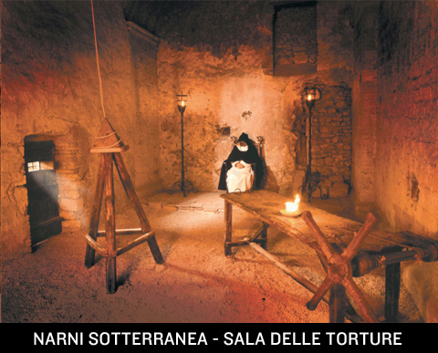 La sala delle torture.