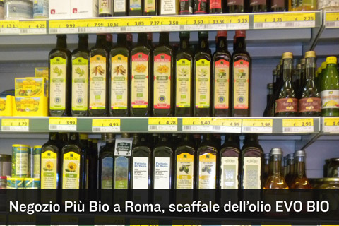 Negozio Più Bio a Roma, per prodotti biologici ed integrali.