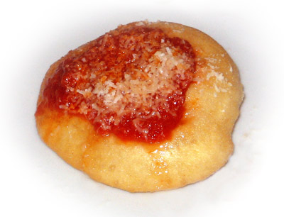 Pizzella con sugo.