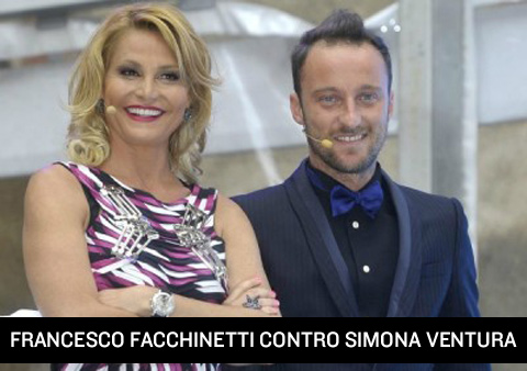 Francesco Facchinetti risponde a Simona Ventura tramite Facebook.