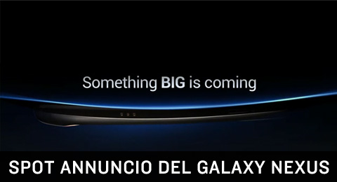 Lo spot annuncio del Google Galaxy Nexus