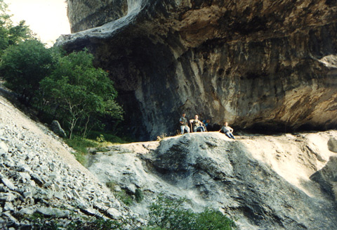 Valle delle prigioni, fotografie del percorso.