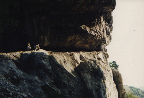 Valle delle prigioni, fotografie del percorso.